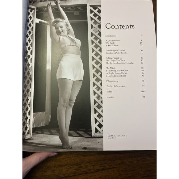 MARILYN MONROE: The Personal Archives By Cindy De La Hoz 2011 Coffee Table Book - Picture 5 of 7